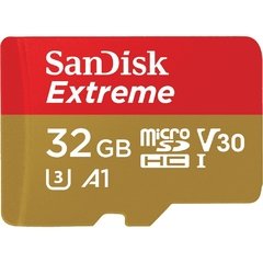 Micro SD Sandisk 32GB Extreme A1 U3 Hasta 100MB/seg 4K!