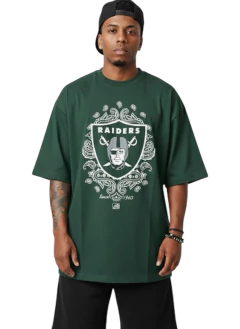 Camiseta rap power oversized Raiders - loja online