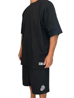 Camiseta rap power oversized lisa basica - comprar online