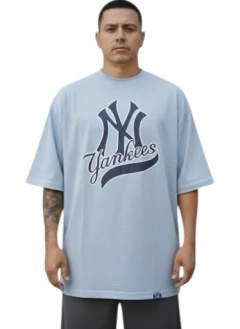 Camiseta rap power oversized NY yankees