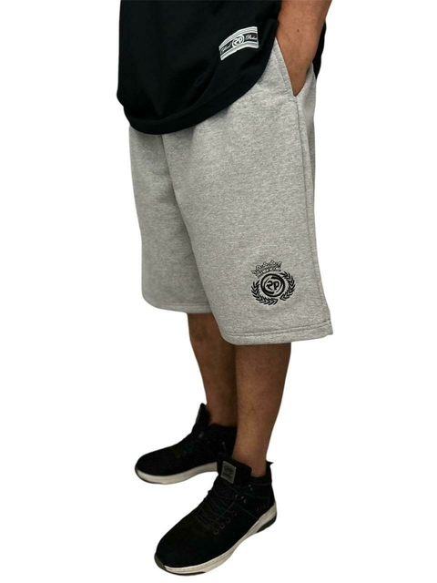 Bermuda rap power moletinho bordado