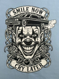 Camiseta eight ball oversized smile now - comprar online