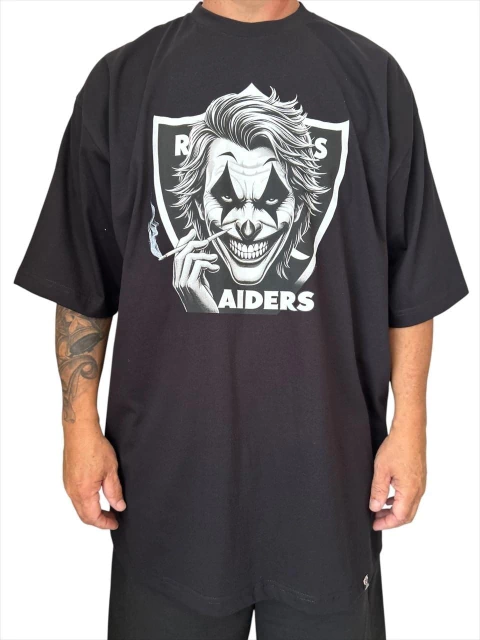 Camiseta rap power oversized raiders - comprar online