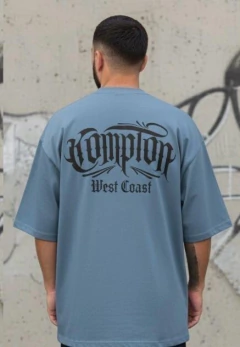 Camiseta rap power l a compton oversized - loja online