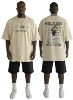 Imagem do Camiseta oversized rap power Tupac