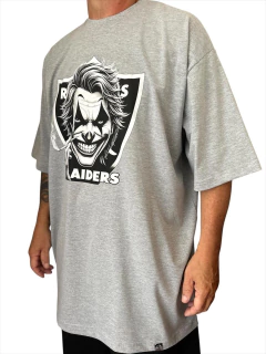 Camiseta rap power oversized raiders - Rap Power
