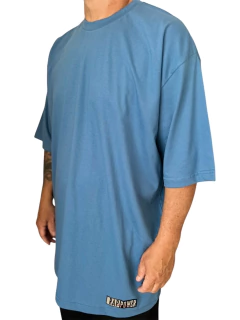 Camiseta rap power oversized lisa basica - comprar online