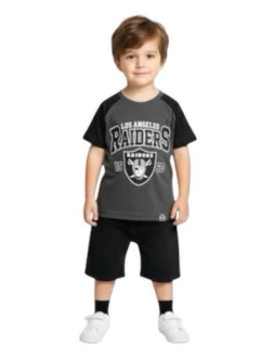 Camiseta infantil Raiders - comprar online