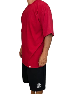 Camiseta rap power oversized lisa basica - loja online
