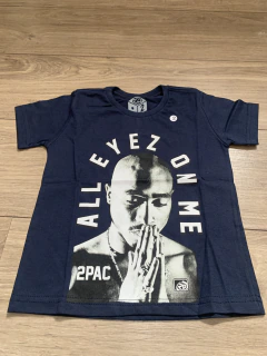 Camiseta rap power infantil Tupac na internet