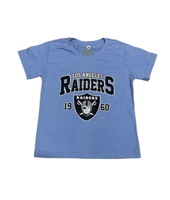 Camiseta infantil Raiders