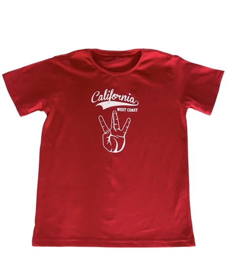 Camiseta rap power infantil west side california - comprar online