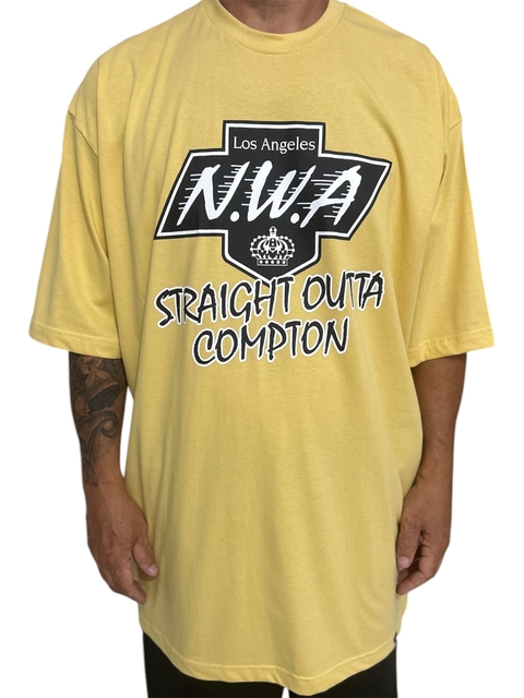 Camiseta rap power oversized nwa compton - comprar online