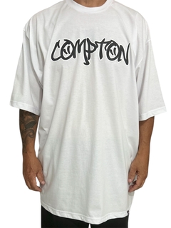 Camiseta rap power oversized compton grafite na internet