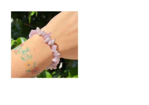 Pulsera De Escallas De Kunzita