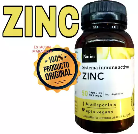 ZINC NATIER 50 caps