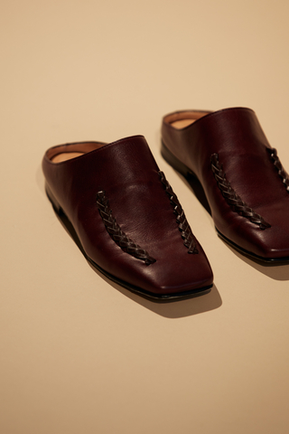 Mules Bora 100% Cuero Vacuno