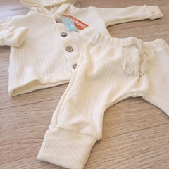 Conjunto de bebe en wafle ( nido de beja) - comprar online