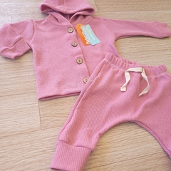 Conjunto de beba en wafle ( nido de beja) - comprar online