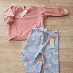 Buzos de plush beba rosa - Pececitos