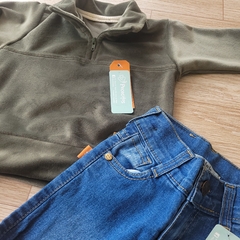 Buzo de plush con cierre bebe - comprar online
