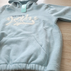 Buzo agua marina nena - Talles 4 al 16 - tienda online