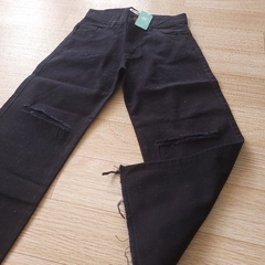 Jeans Wide leg rotura - Talle 4 al 16 - comprar online