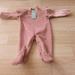 Entero de Plush beba Rosa nude