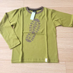 Remera huella Talles 4 al 16