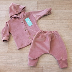 Conjuntito de plush bebe Rosa
