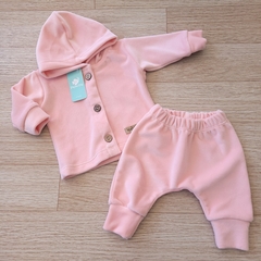 Conjuntito de plush beba Rosa
