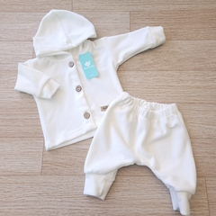 Conjuntito bebe natural de plush