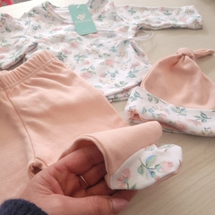 Ajuar Rosa Rococo 3 piezas - comprar online