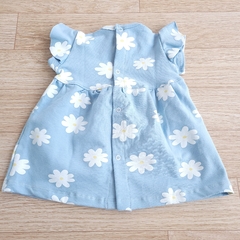 Vestido Margarita de beba Celeste - tienda online