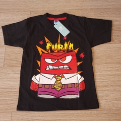 Remera Furia negra personaje
