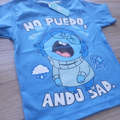 Remera Tristesa personaje - Pececitos