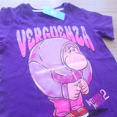 Remera vergüenza, personajes - tienda online