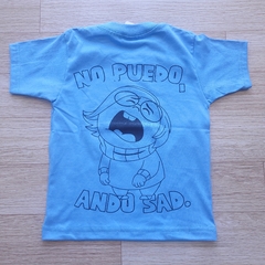 Remera Tristesa personaje en internet