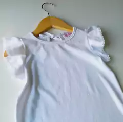 Remera con volados, nena - comprar online
