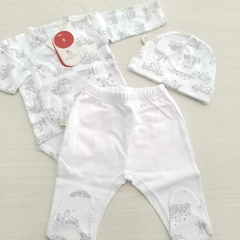 Ajuar Oso Gris Bebe - comprar online