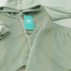 Conjunto Plush BB Verde - Pececitos