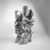 AFRODITA METAL PLATA CUERO - comprar online