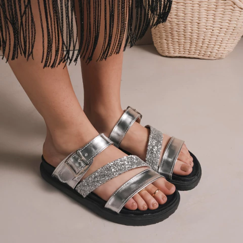 DETH GLITTER PLATA - comprar online