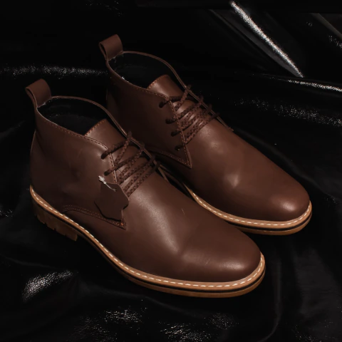 ZAPATO RAY MAN CHOCO CUERO