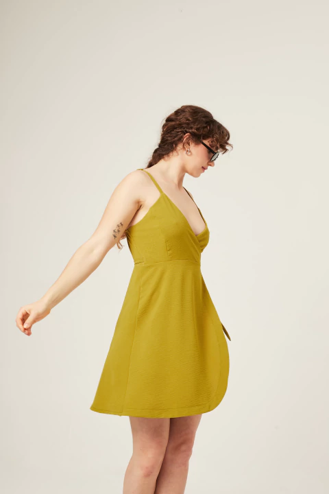 Vestido GRECIA - pistacho - comprar online
