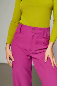 Pant JANIS - uva - Foga