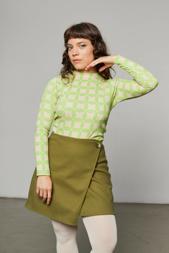 Remera BIRKIN - diamante verde