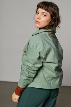 Campera BOWIE - menta - comprar online