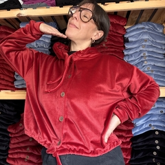 Campera CORDIAL plush - roja