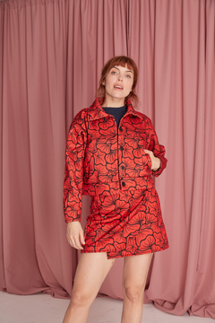 Saco Boreal - print rojo - comprar online